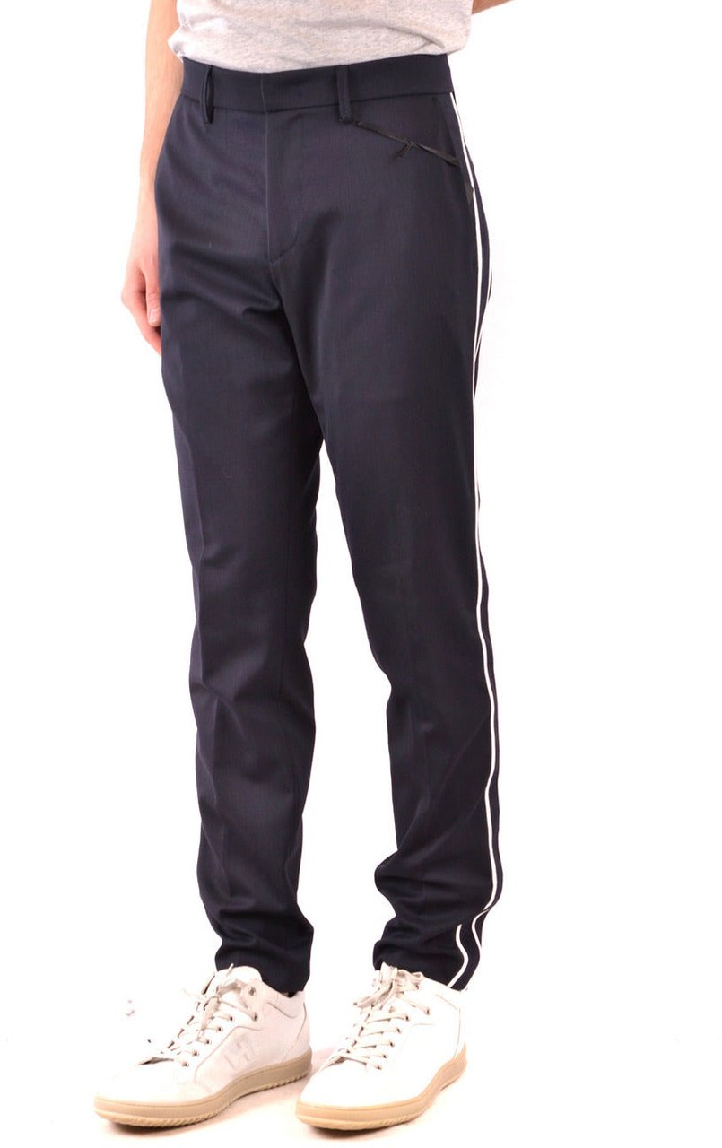 Paolo Pecora Men Trousers Blauw