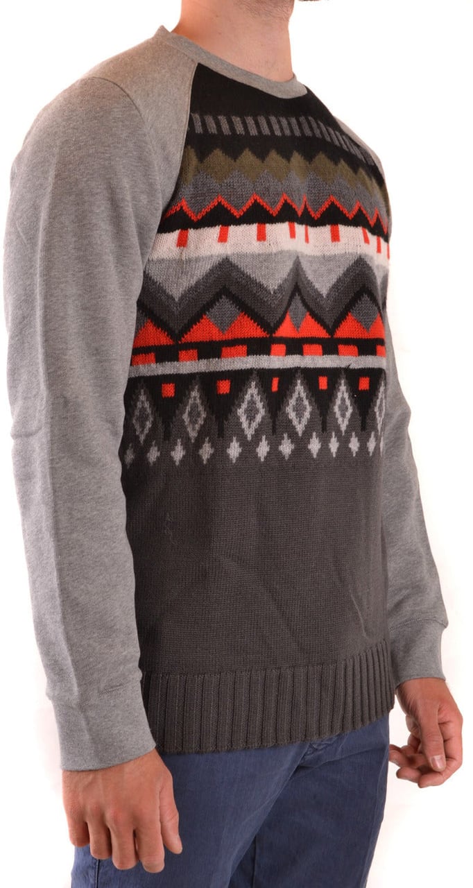 Paolo Pecora Paolo Pecora Men Knitwear Grijs