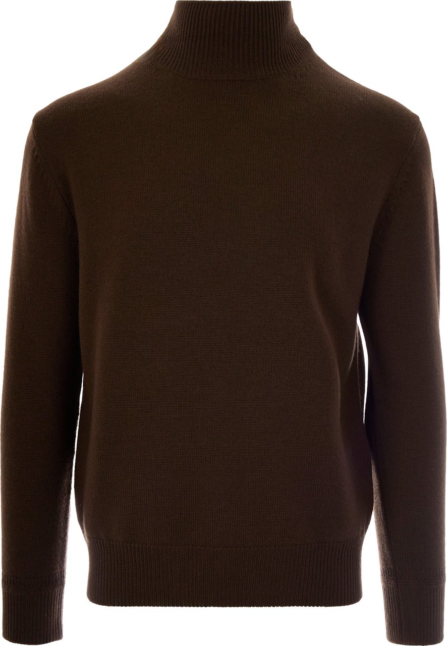 Paolo Pecora Sweaters Castoro Bruin