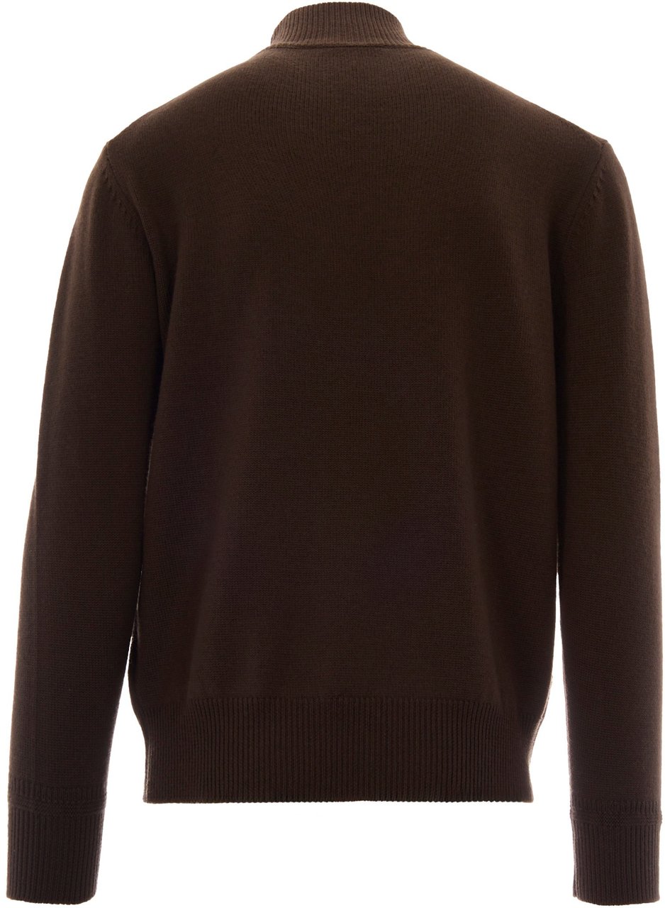 Paolo Pecora Sweaters Castoro Bruin