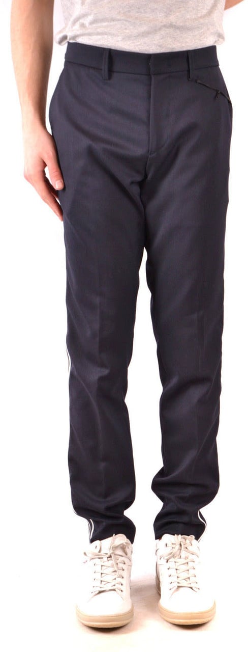 Paolo Pecora Men Trousers Blauw