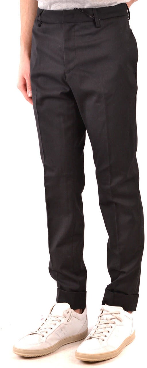 Paolo Pecora Men Trousers Zwart