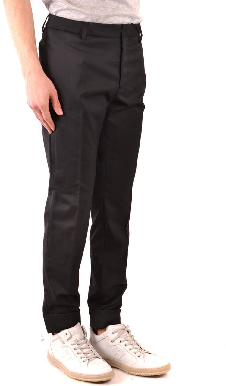 Paolo Pecora Men Trousers Zwart