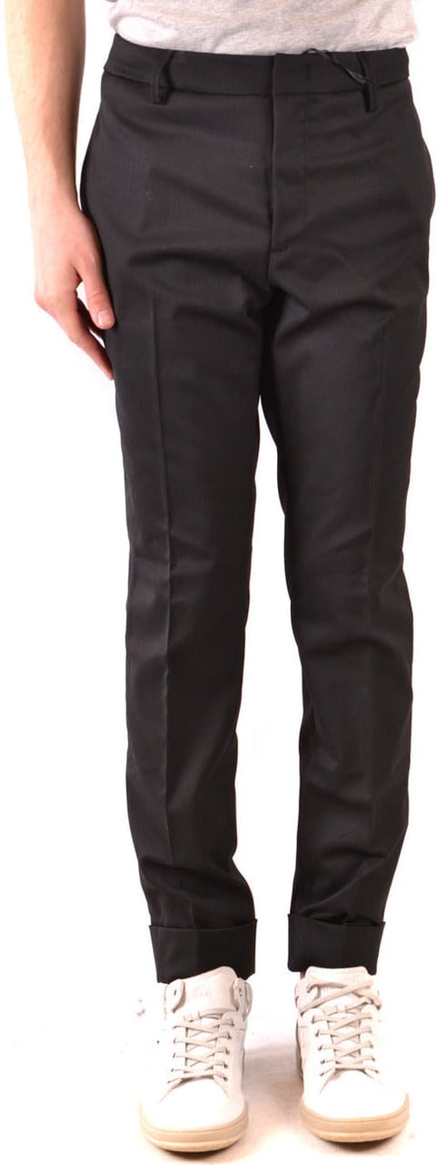Paolo Pecora Men Trousers Zwart