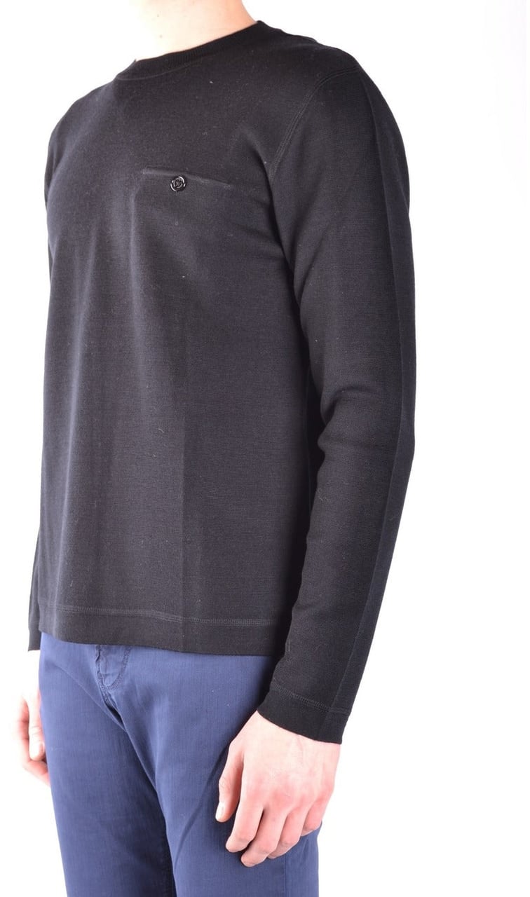 Paolo Pecora Men Knitwear Zwart