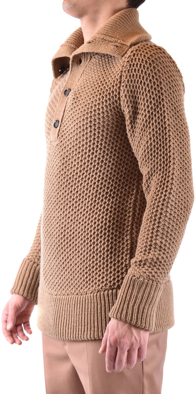 Paolo Pecora Men Knitwear Bruin