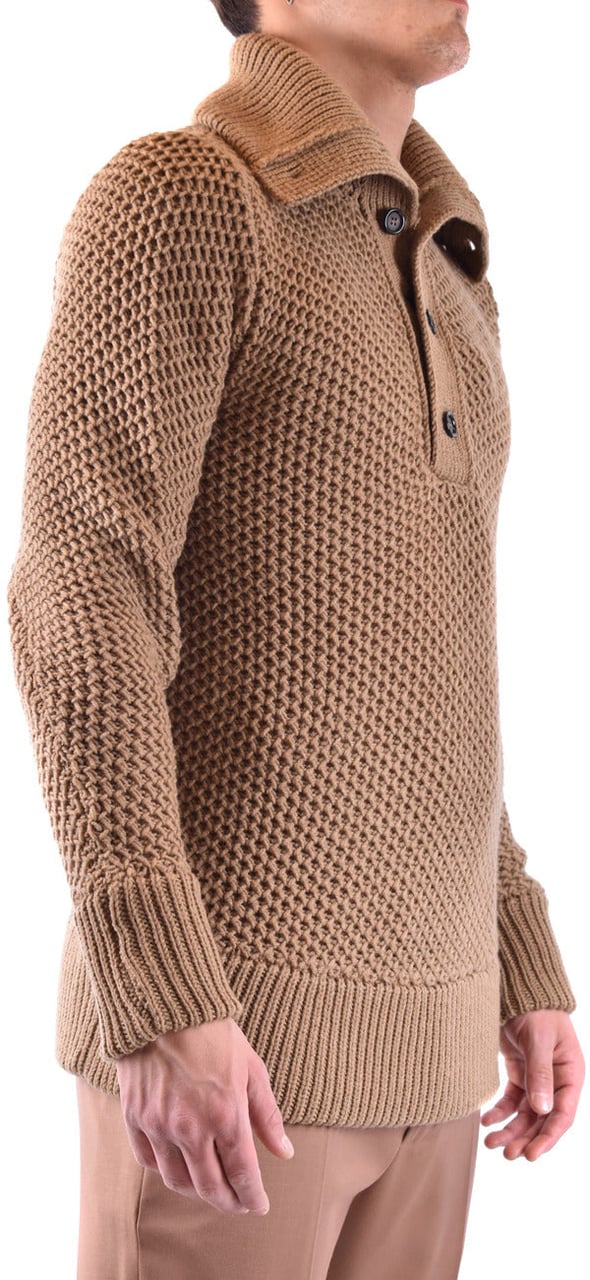 Paolo Pecora Men Knitwear Bruin