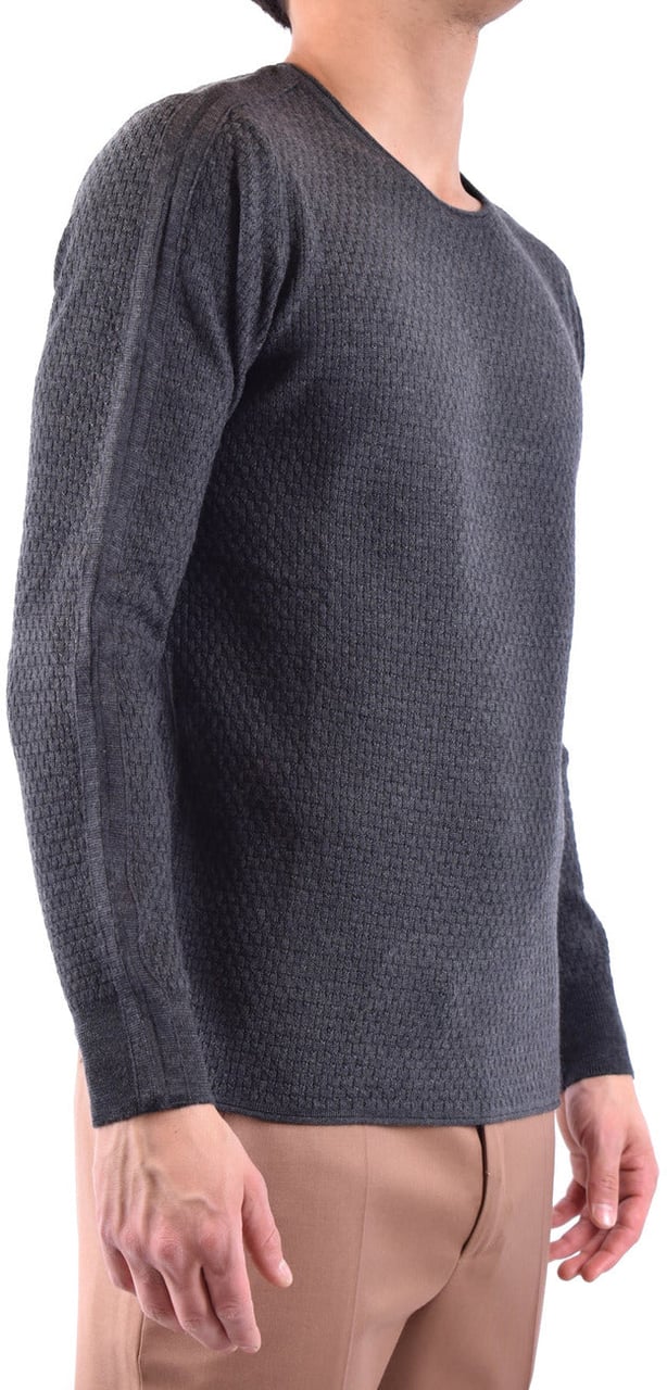 Paolo Pecora Paolo Pecora Men Knitwear Grijs