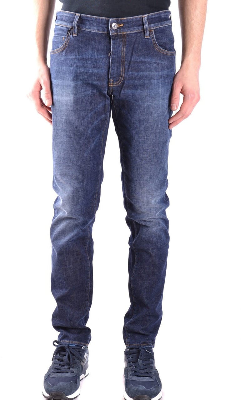 Paolo Pecora Men Jeans Blauw