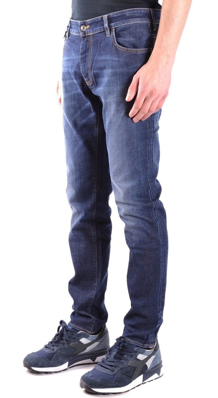 Paolo Pecora Men Jeans Blauw