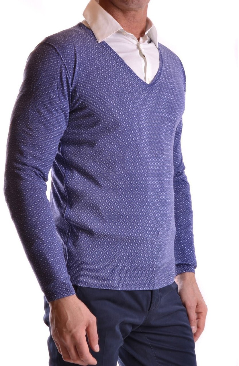 Paolo Pecora Men Knitwear Blauw
