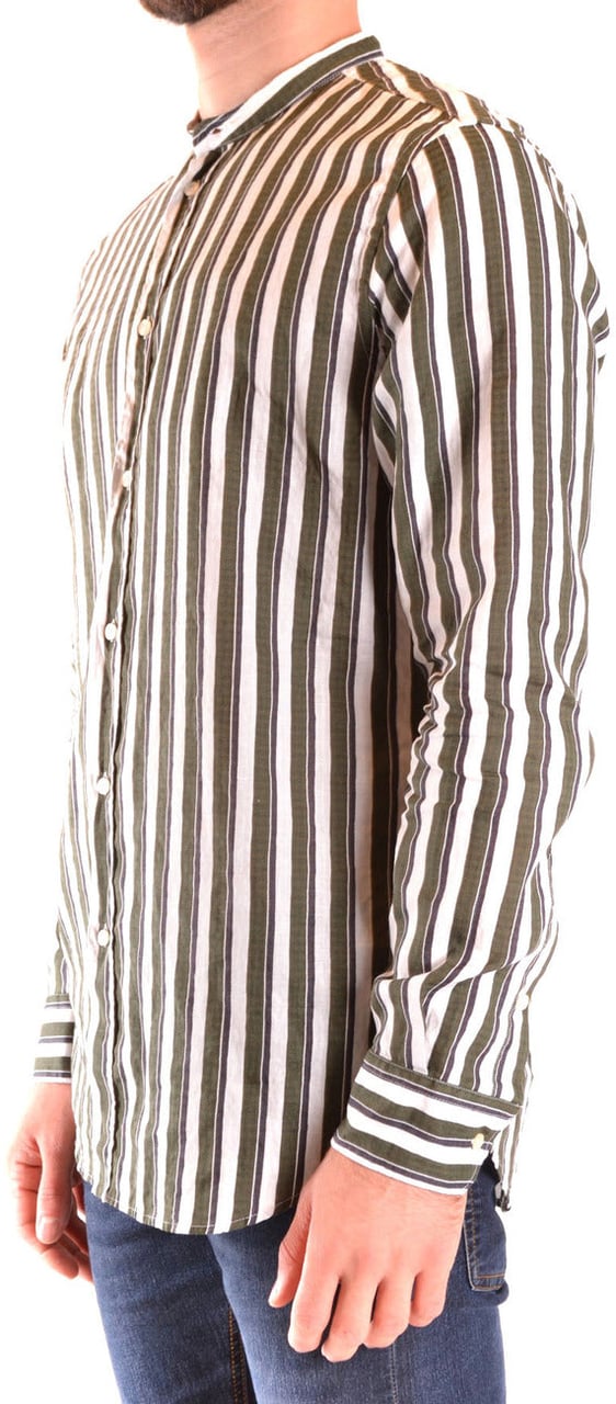 Paolo Pecora Paolo Pecora Men Shirt Groen