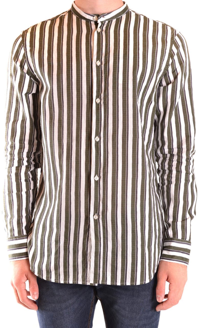 Paolo Pecora Paolo Pecora Men Shirt Groen