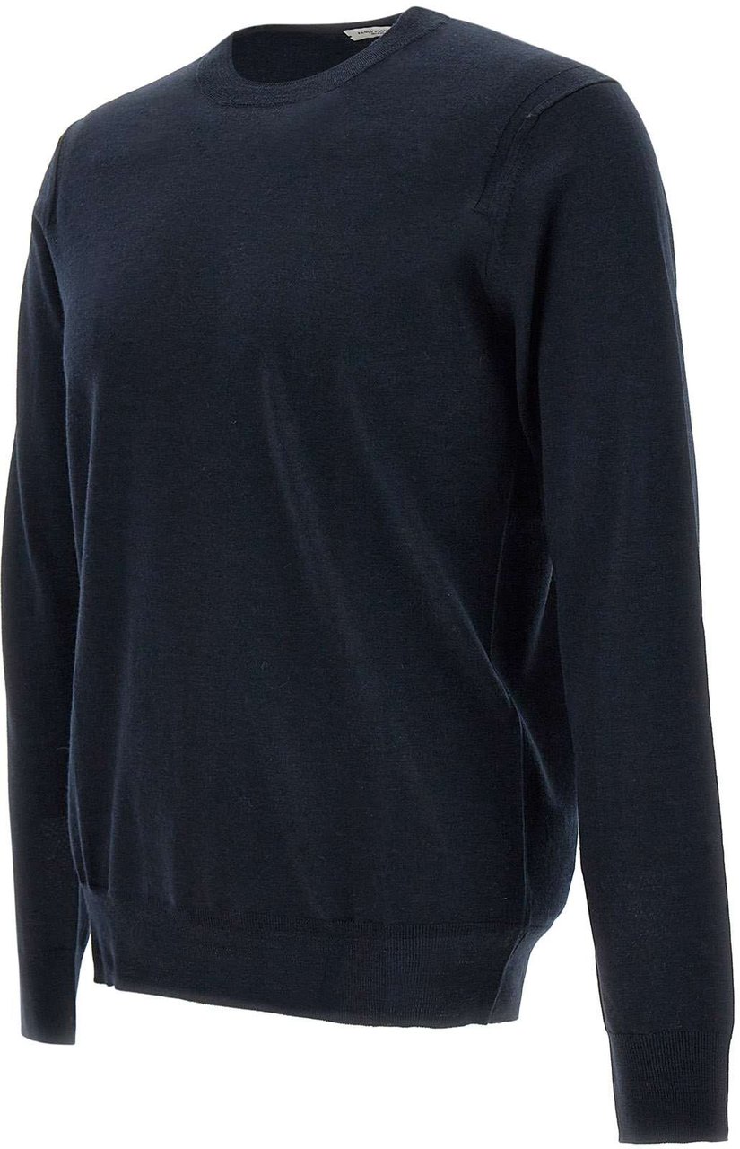 Paolo Pecora Sweaters Blue Blauw