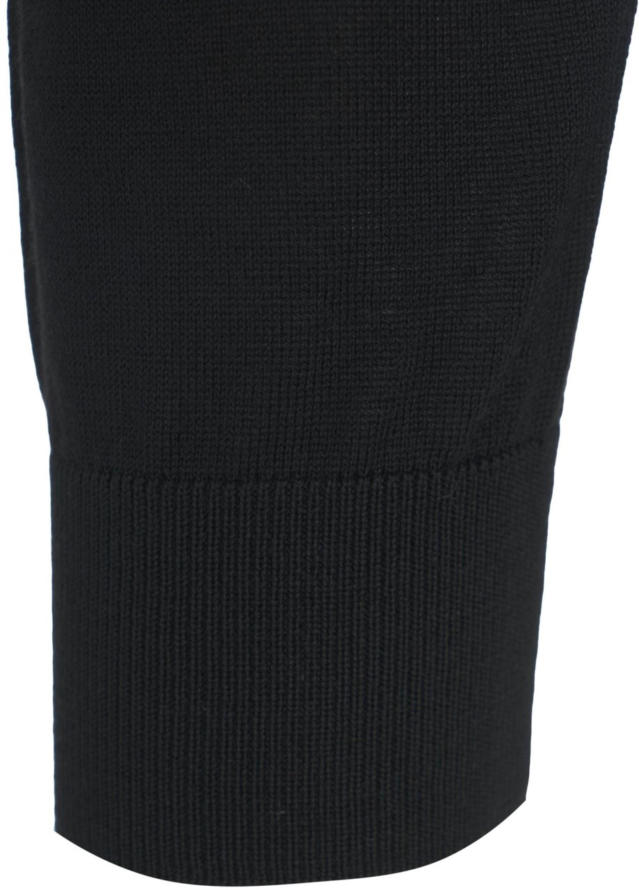 Paolo Pecora T-neck sweater Zwart