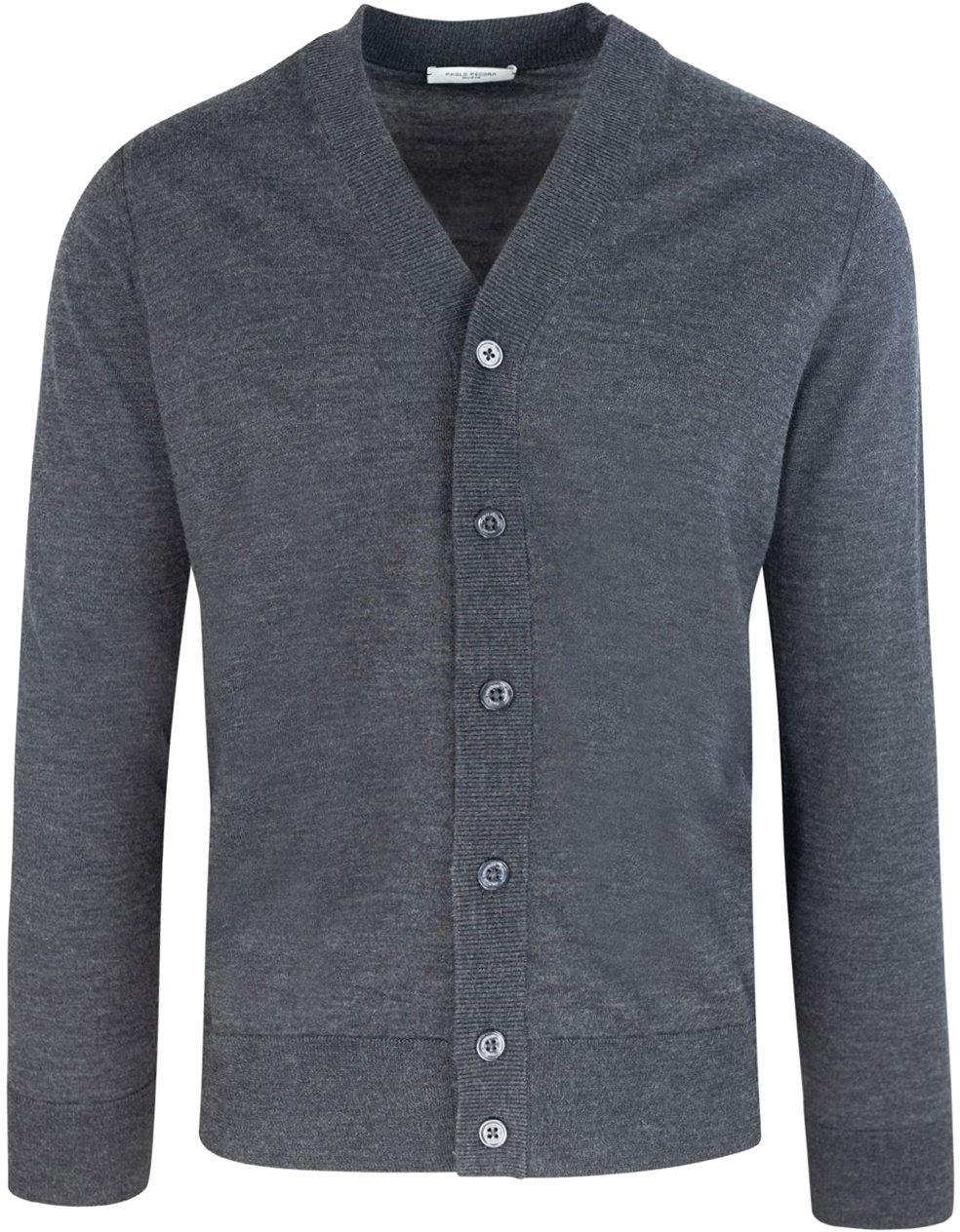 Paolo Pecora Sweaters Grey Grijs