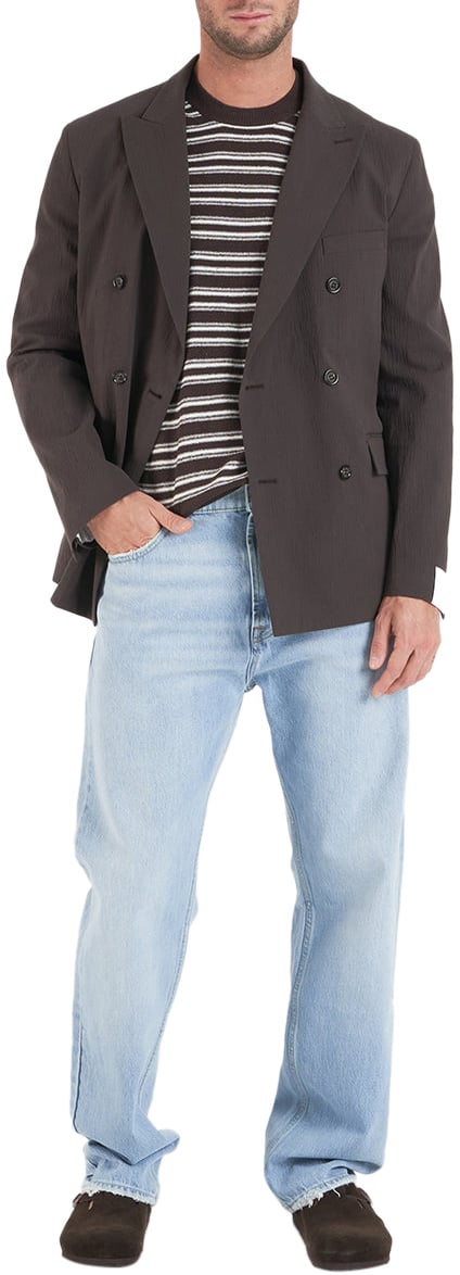 Paolo Pecora Striped t-shirt Bruin