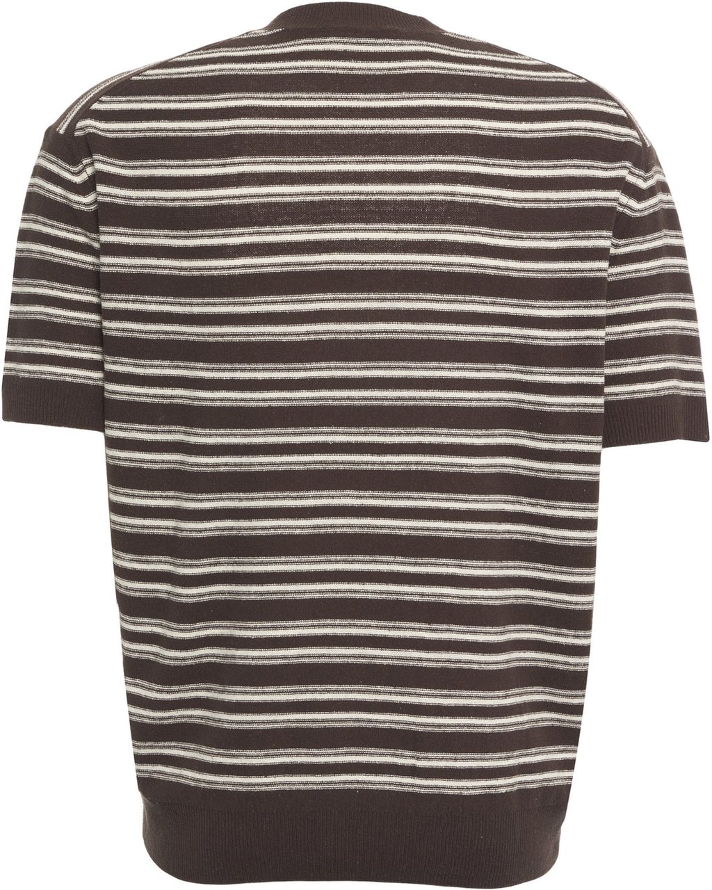 Paolo Pecora Striped t-shirt Bruin