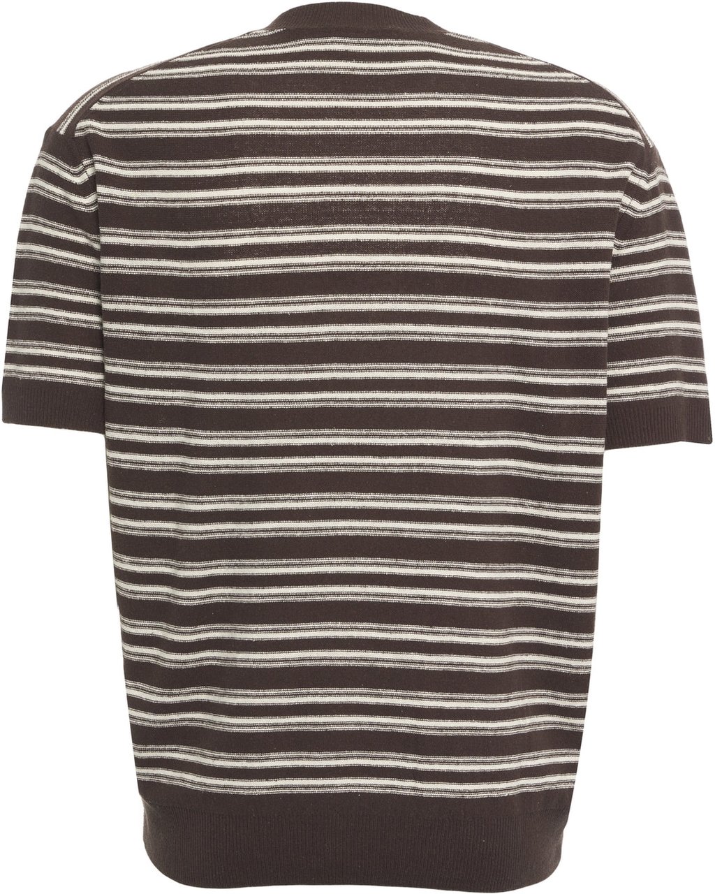 Paolo Pecora Striped t-shirt Bruin
