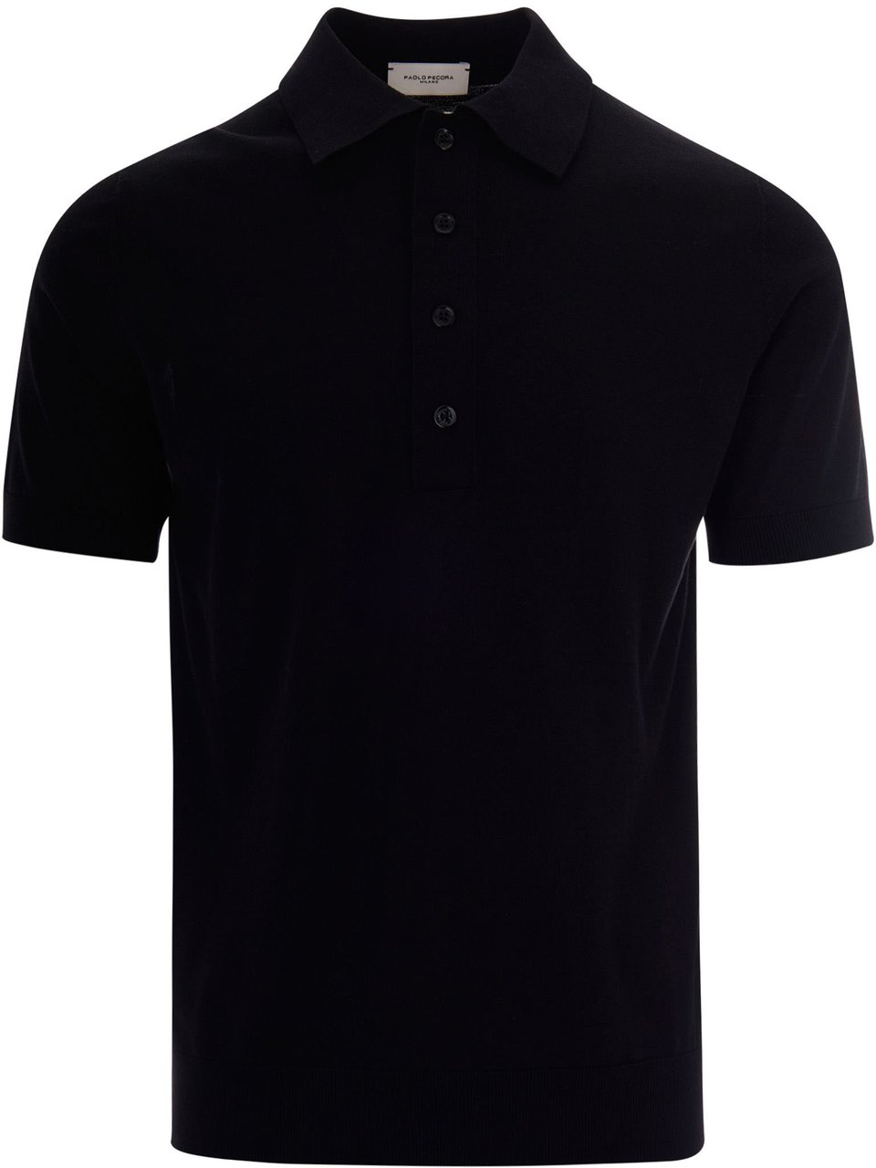 Paolo Pecora T-Shirts And Polos Nero Zwart