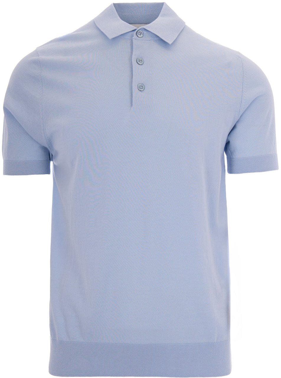 Paolo Pecora T-Shirts And Polos Light Blue Blauw