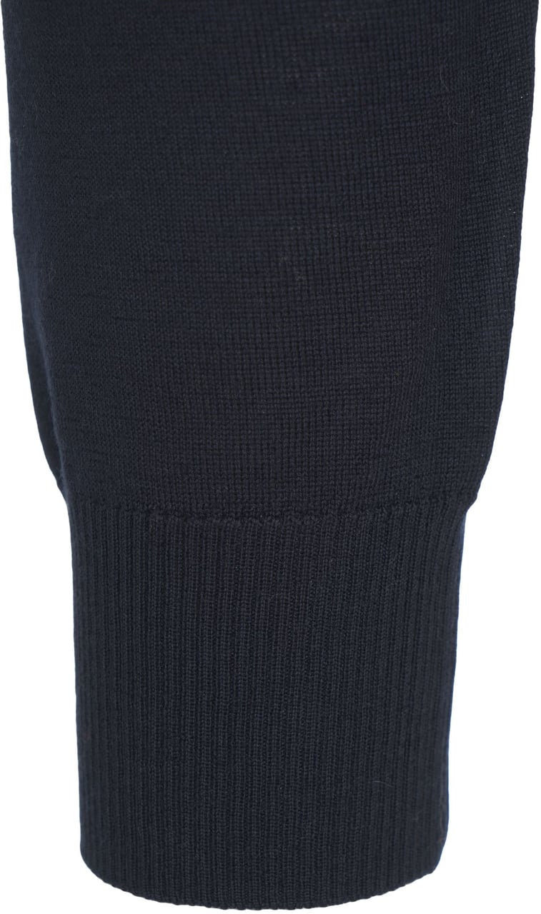 Paolo Pecora Fine knit cardigan Blauw