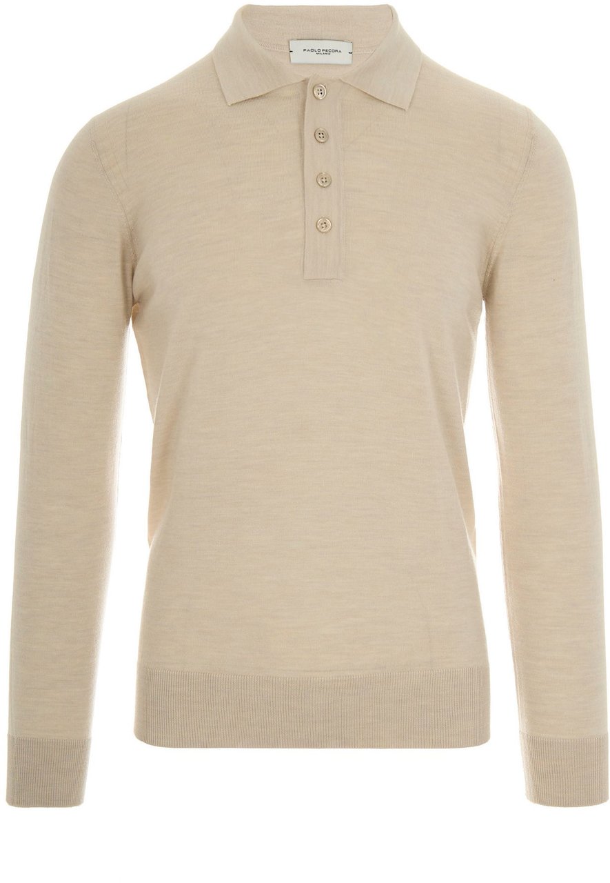 Paolo Pecora T-Shirts And Polos Bco Panna Wit