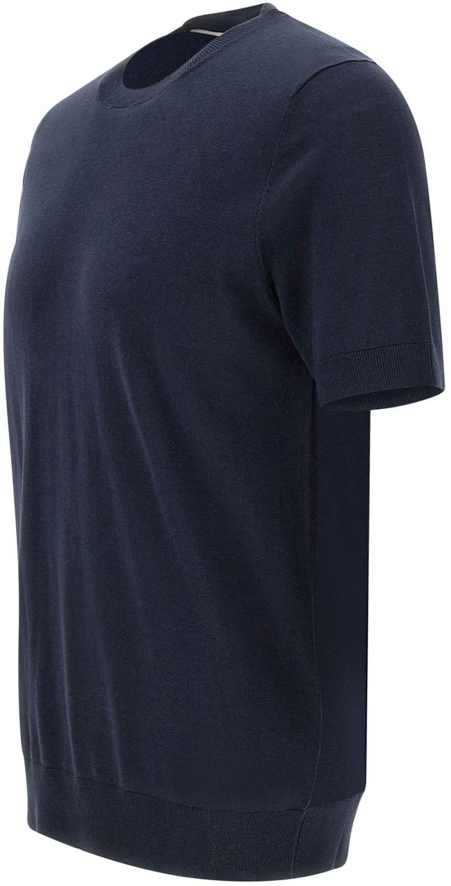 Paolo Pecora Sweaters Blue Blauw