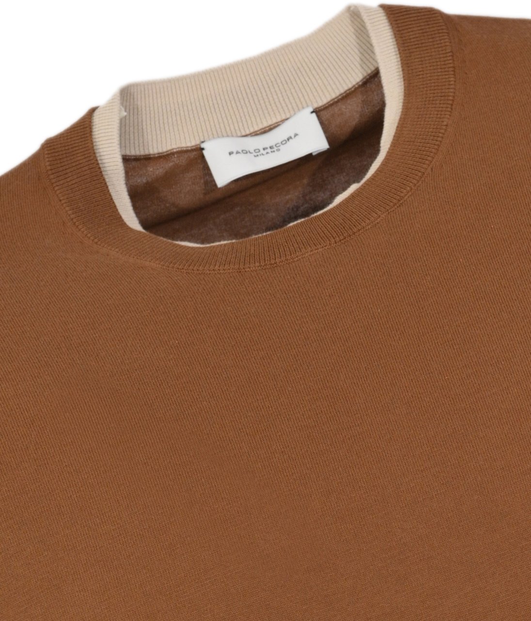 Paolo Pecora Sweaters Brown Bruin