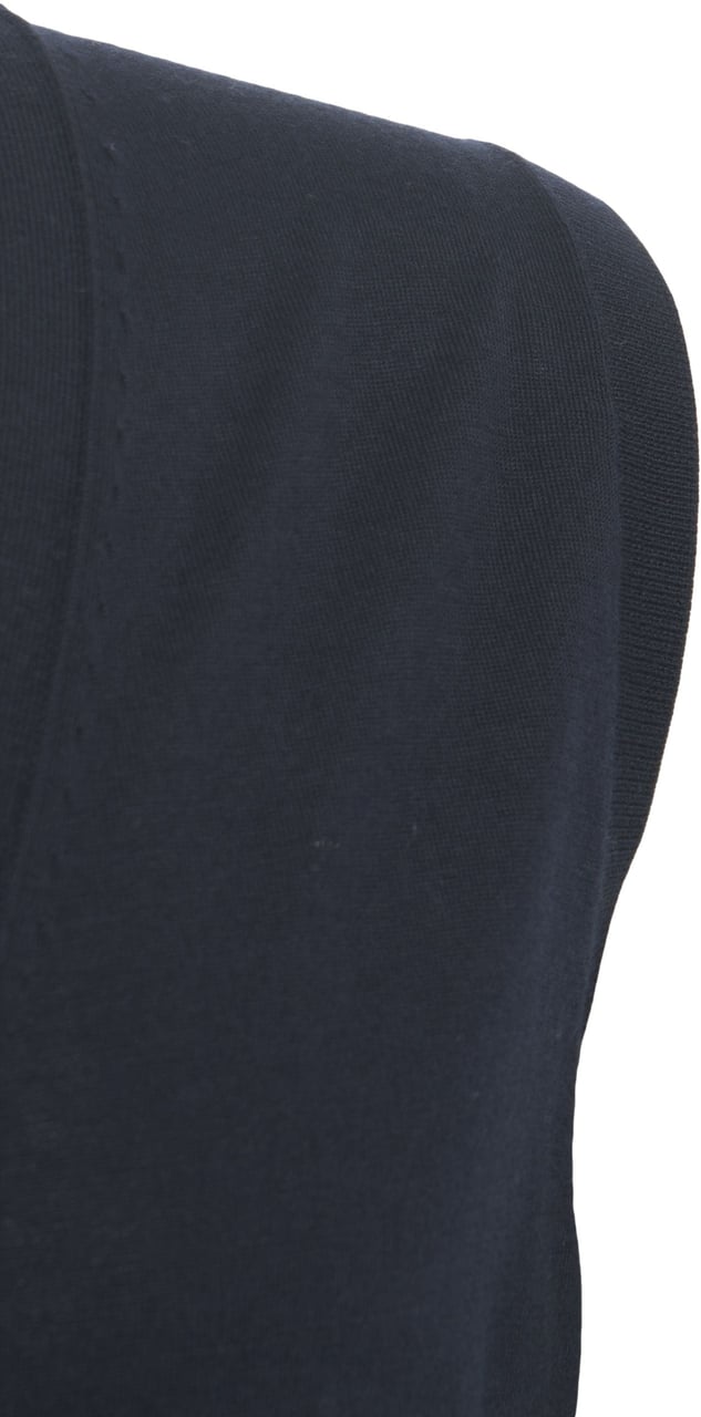 Paolo Pecora Knit vest Blauw