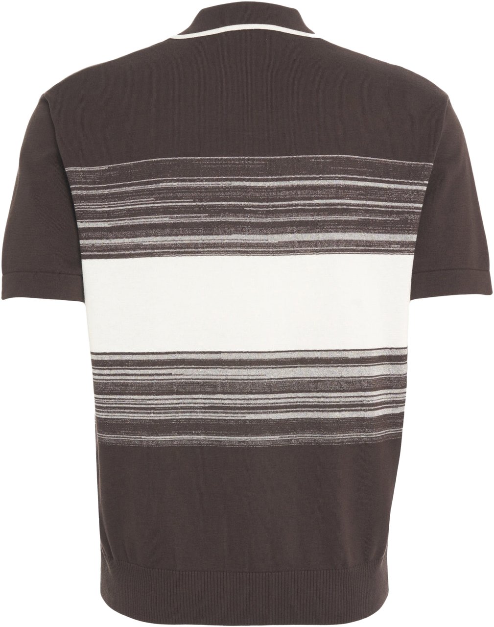 Paolo Pecora Knit polo shirt Bruin