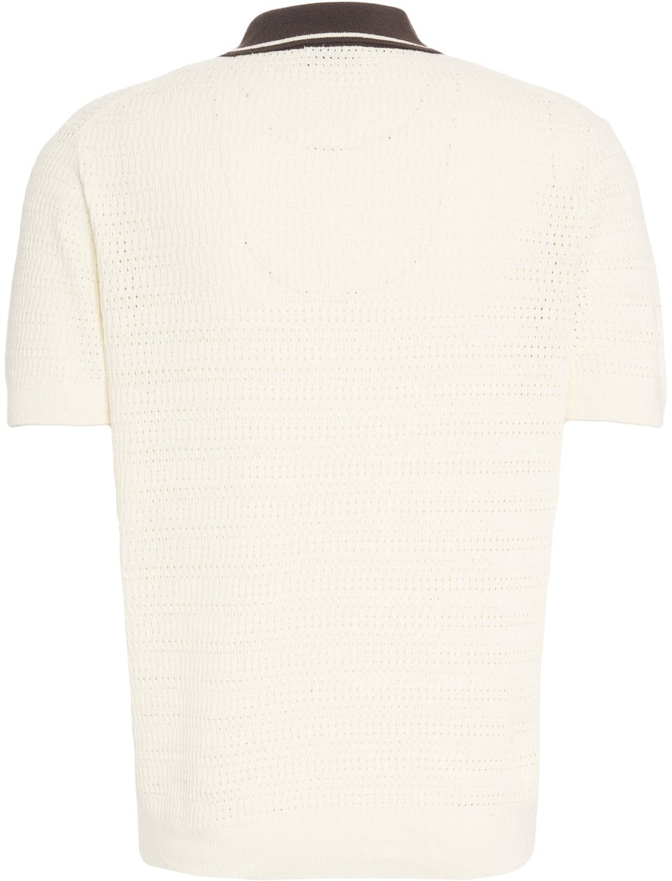 Paolo Pecora Knit polo shirt Beige