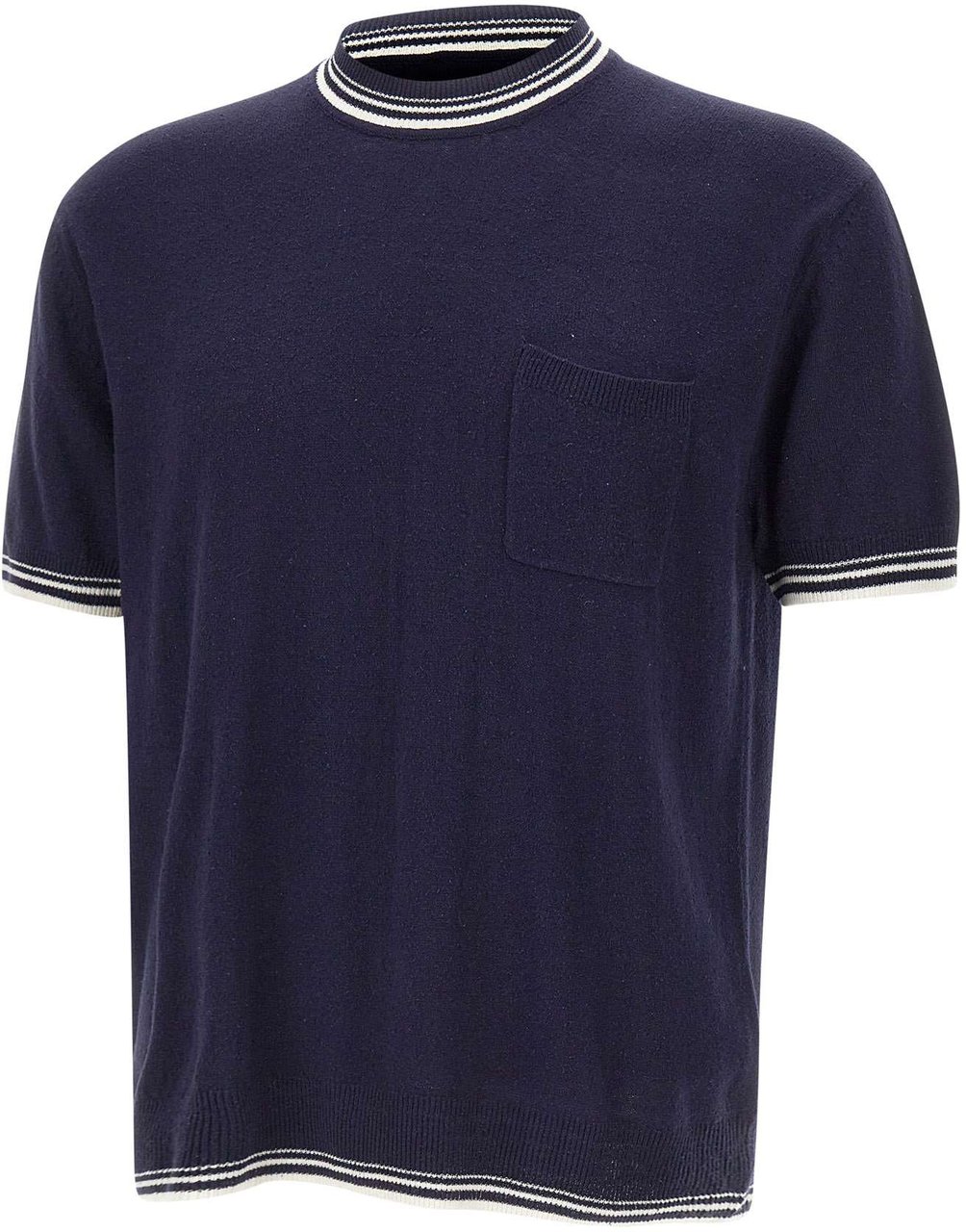 Paolo Pecora Sweaters Blue Blauw