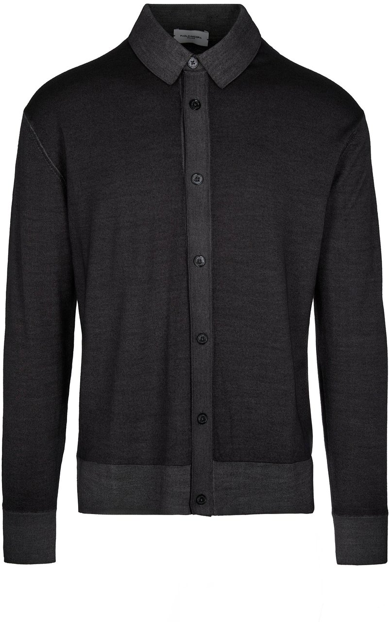 Paolo Pecora Sweaters Fumo Di Londra Grijs