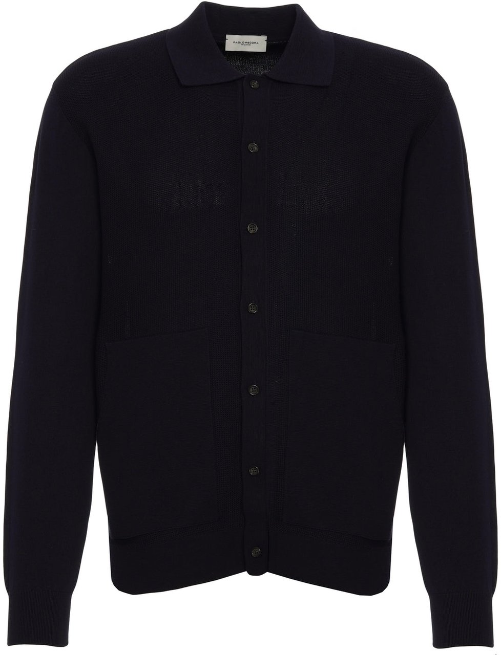 Paolo Pecora Cotton cardigan Blauw