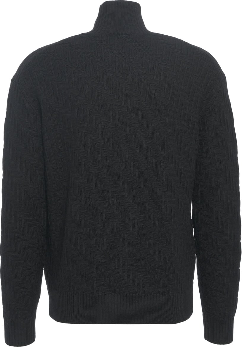 Paolo Pecora Pullover with turtleneck Zwart