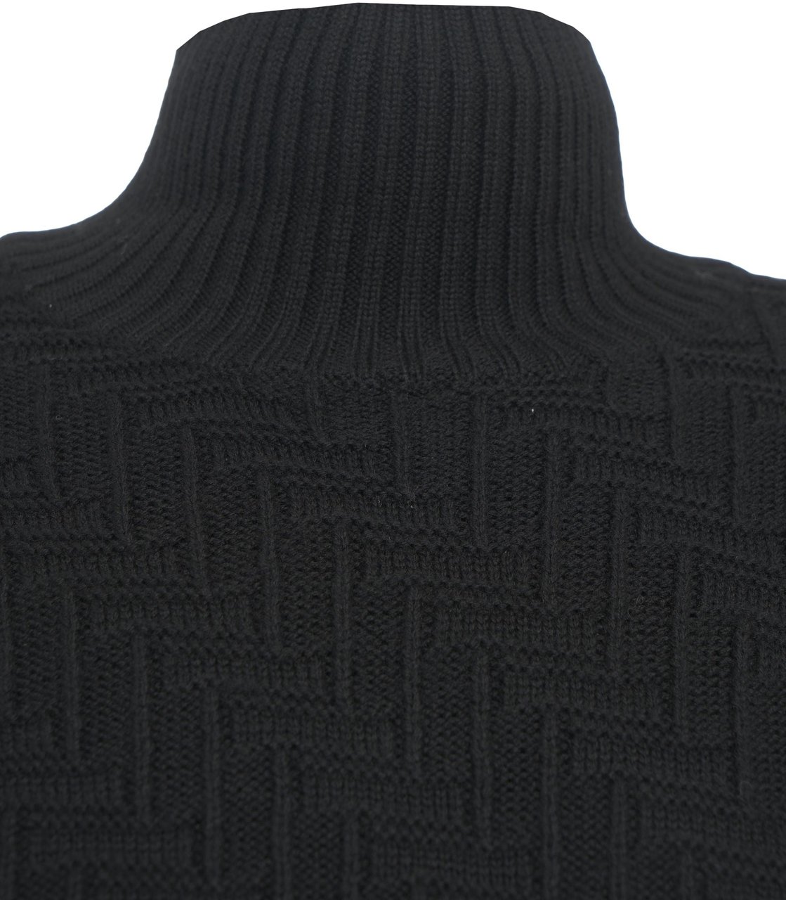 Paolo Pecora Pullover with turtleneck Zwart