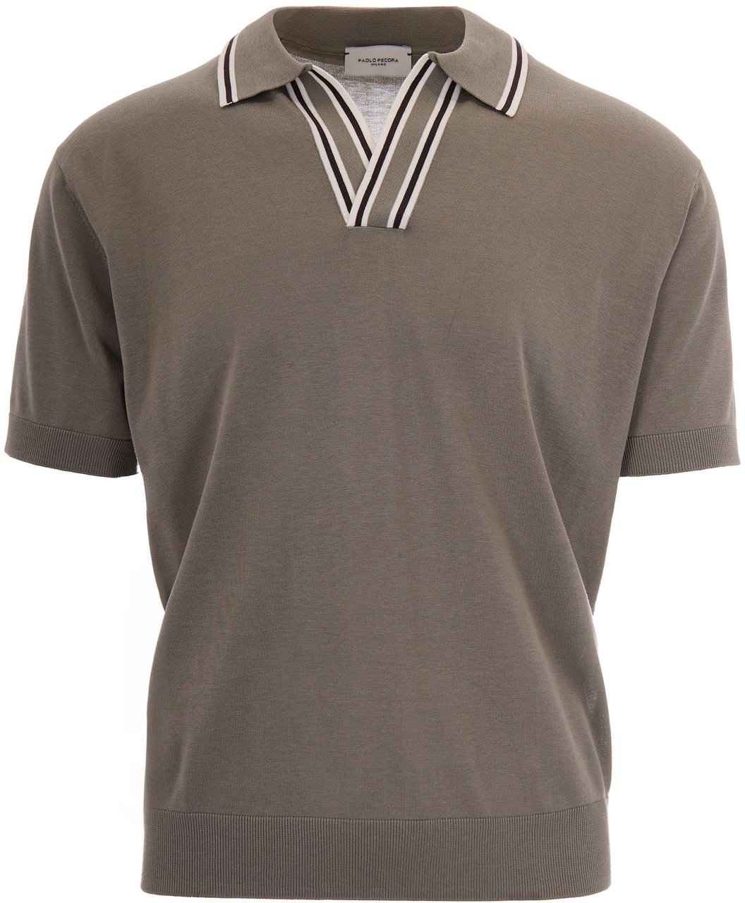 Paolo Pecora T-Shirts And Polos Green Groen