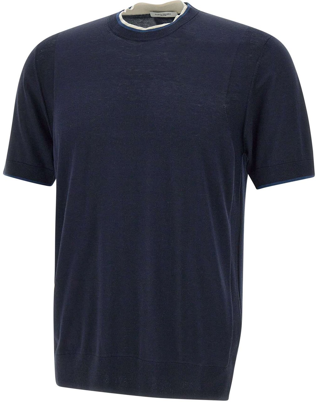 Paolo Pecora Sweaters Blue Blauw