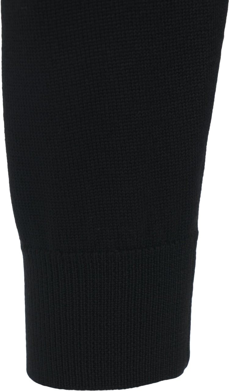 Paolo Pecora Wool cardigan Zwart