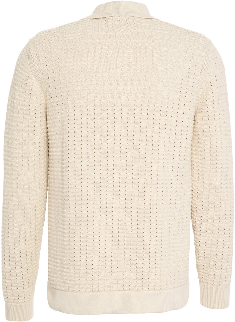 Paolo Pecora Open-knit cardigan Beige