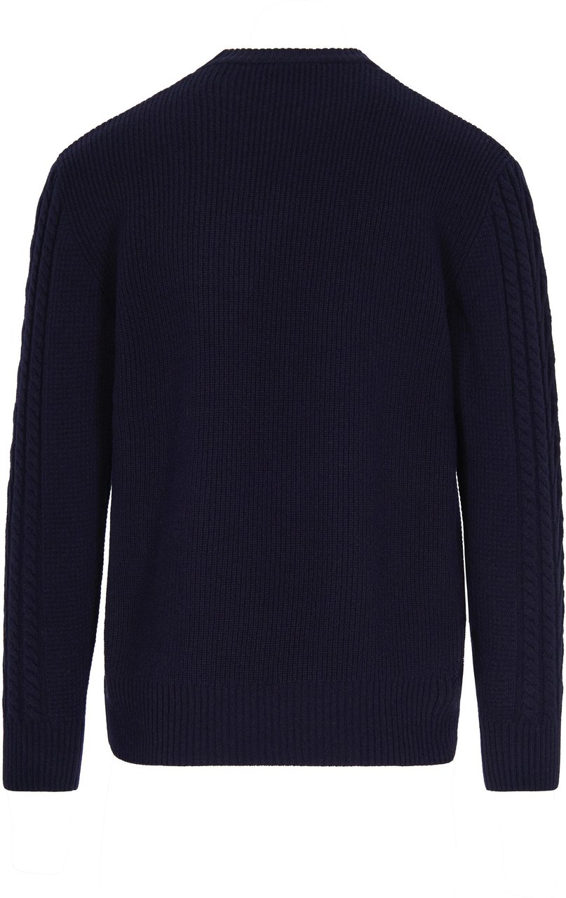 Paolo Pecora Sweaters Blue Blauw