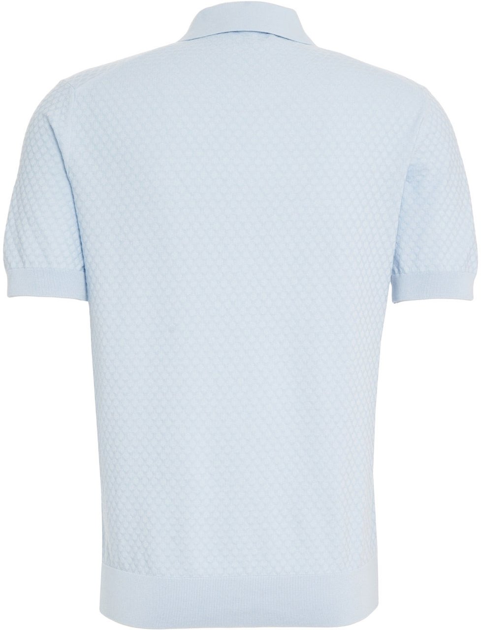 Paolo Pecora Cotton polo shirt Blauw