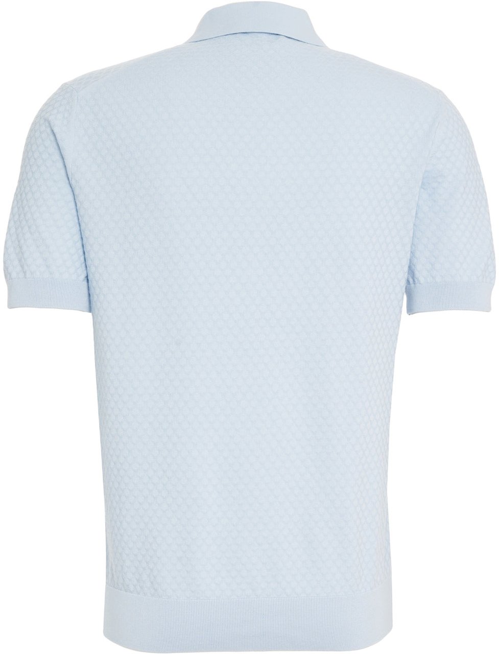 Paolo Pecora Cotton polo shirt Blauw