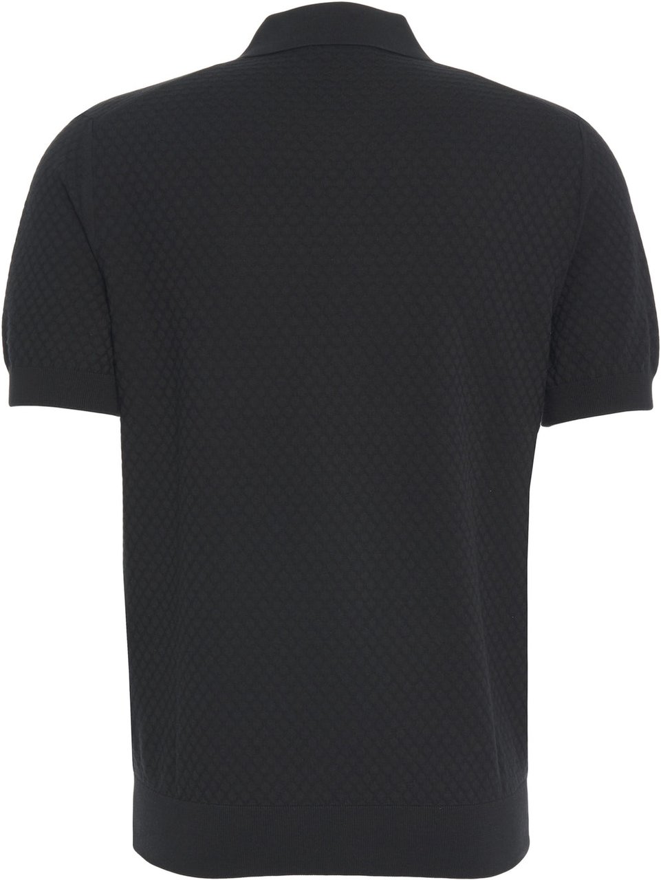 Paolo Pecora Cotton polo shirt Zwart