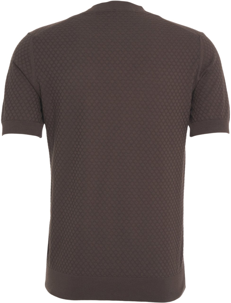 Paolo Pecora Knit t-shirt Bruin
