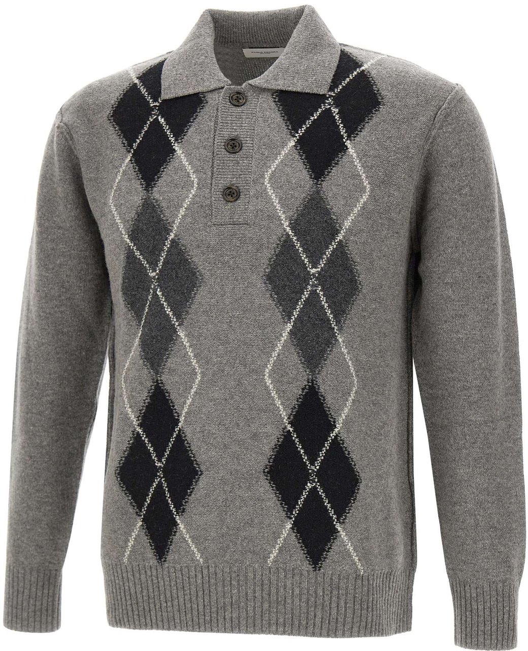Paolo Pecora Sweaters Grey Grijs