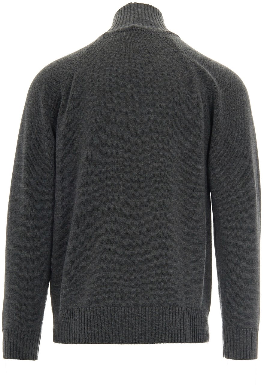 Paolo Pecora Sweaters Grey Grijs