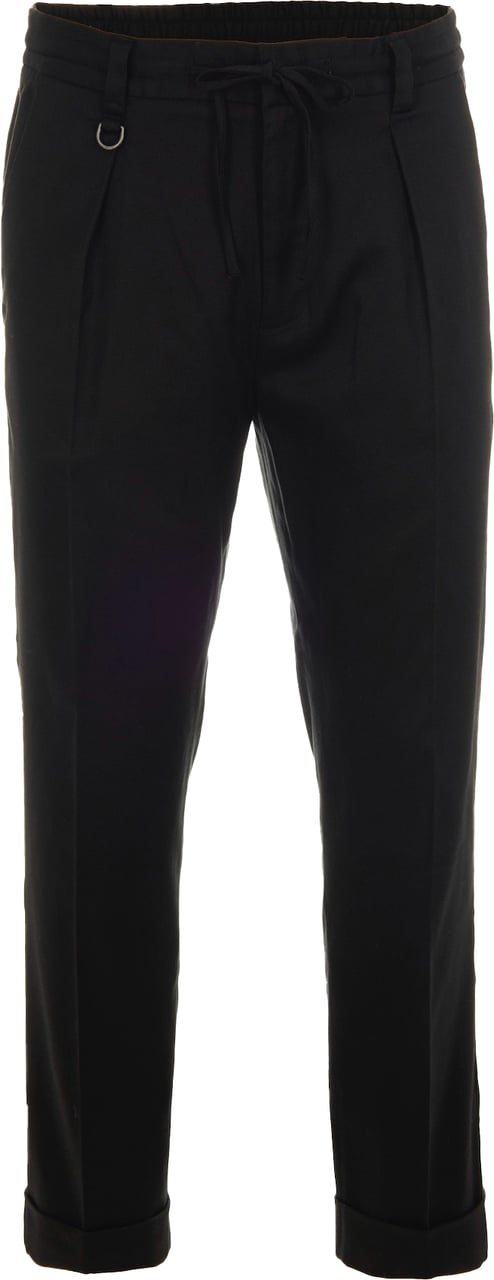 Paolo Pecora Trousers Black Zwart