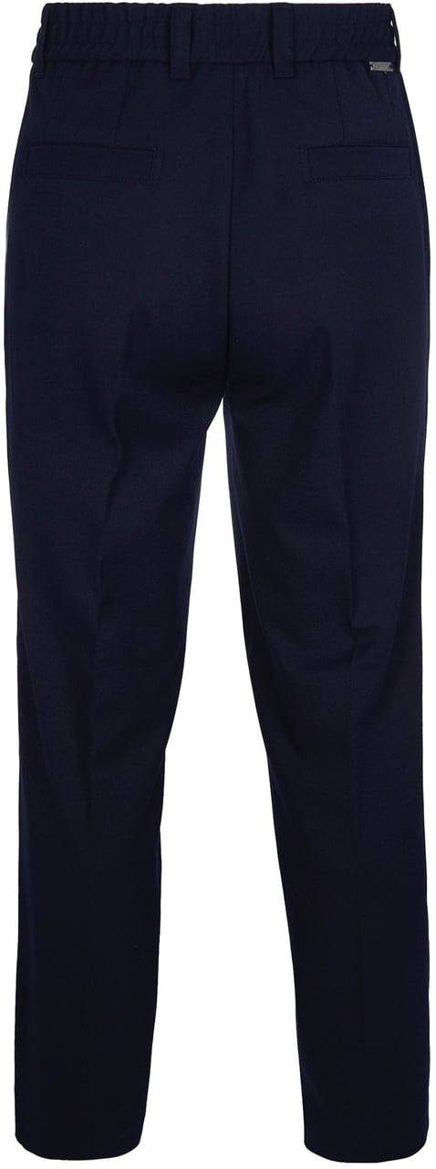 Paolo Pecora Trousers Blue Blauw